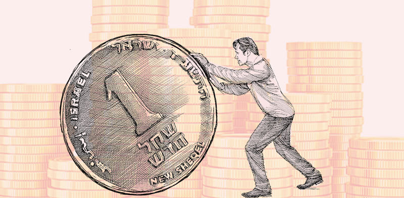 Shekel nears 30-year strongest against US dollar