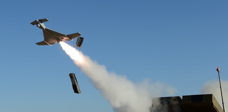 Armenia unveils suicide drone resembling IAI’s Harop