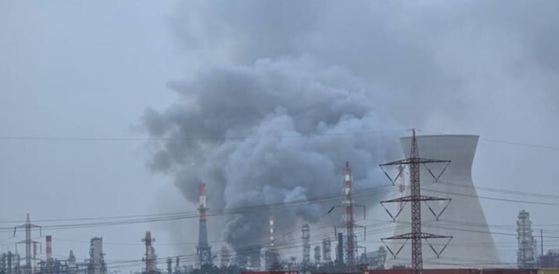 Iranian missile shrapnel hits Haifa oil refineries