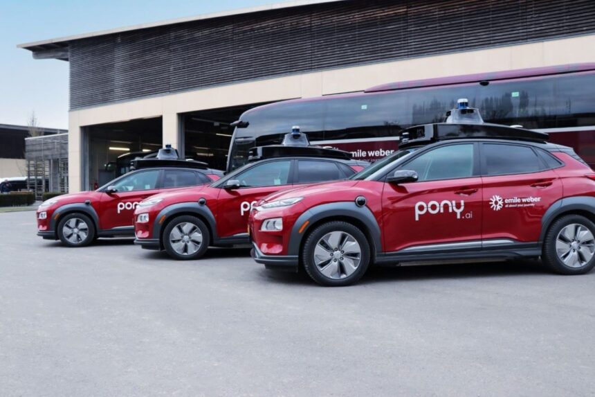 Pony.ai on Track for Global Leadership: Ambitious Plans to Expand Robo-Taxi Services in Europe and Global Prospects