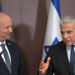 Yair Lapid and Naftali Bennett merge parties