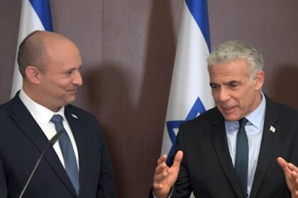 Yair Lapid and Naftali Bennett merge parties