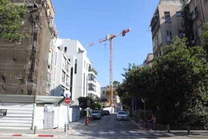 Central Tel Aviv home construction costs up 15.4%