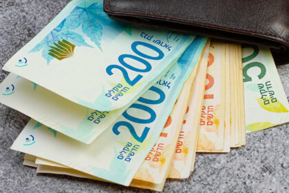 Institutional investors weakening shekel