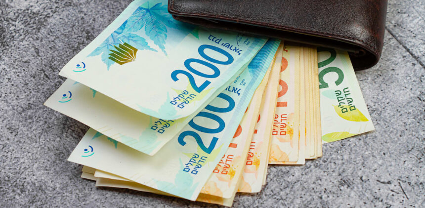 Institutional investors weakening shekel